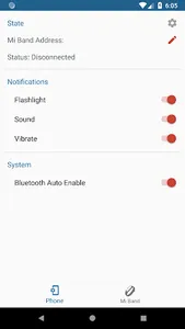 Find Mi Band 3 screenshot 0