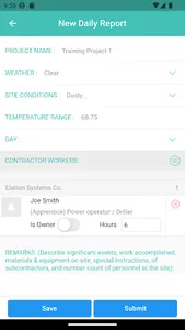 Daily Report screenshot 1