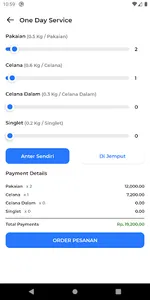 E-Laundry Service screenshot 2