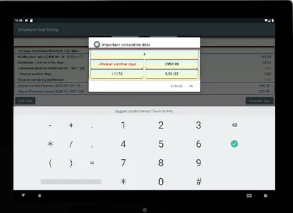 Endabrechnung Lohnzettel screenshot 11