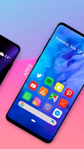 Icon pack in the style of MIUI screenshot 3