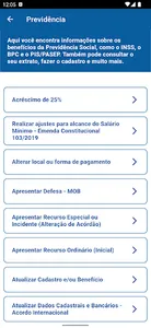 Meu Guía do INSS. Consulta screenshot 1