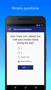 Recommendations screenshot 1