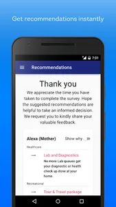 Recommendations screenshot 2