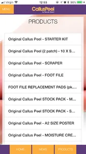 Callus Peel screenshot 2