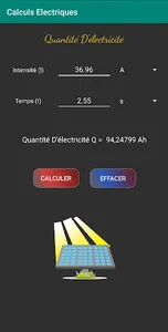 Calculs Electriques Pro screenshot 5