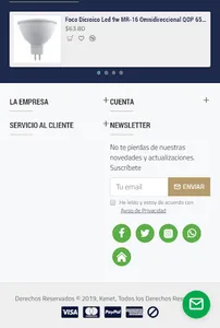 Eléctrica Kenet - Tienda en lí screenshot 3