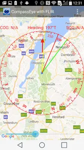 Compass Eye Bearing Compass screenshot 1