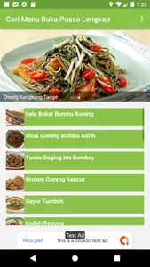 Cari Menu Buka Puasa Lengkap screenshot 1