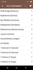 Amashiwi Aba Lesa| Lamba Bible screenshot 1