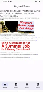 Lifeguard Times screenshot 1