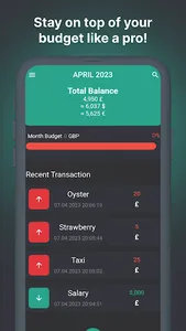 M-TIE (Money - Tracker) screenshot 3