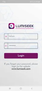 Lumiseek screenshot 1