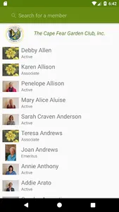The Cape Fear Garden Club, Inc screenshot 1