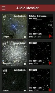 Audio Messier - Astronomía screenshot 3