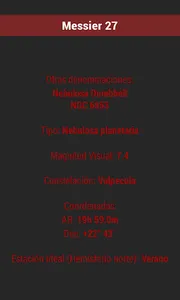 Audio Messier - Astronomía screenshot 6