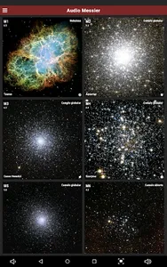 Audio Messier - Astronomía screenshot 9