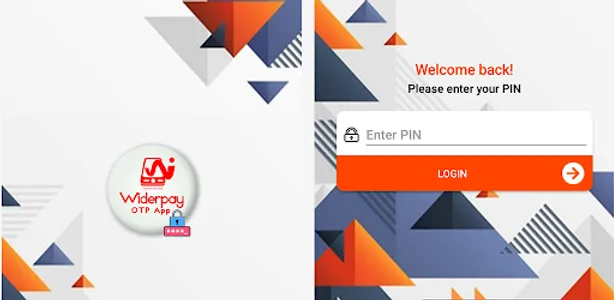Widerpay otp app screenshot 2