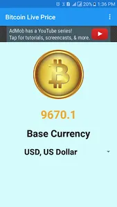 Bitcoin Live Price screenshot 0