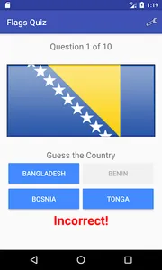 Flags Quiz screenshot 1
