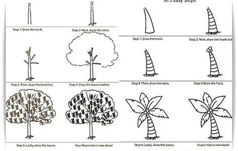 Learn to Draw Trees screenshot 1