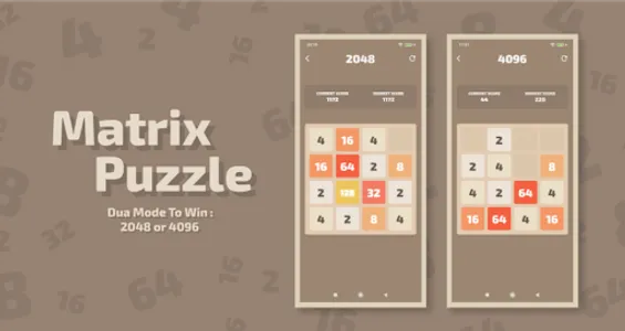 Matrix Puzzle - 2048 Or 4096 screenshot 0