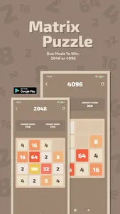 Matrix Puzzle - 2048 Or 4096 screenshot 1