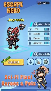 Escape Hero - Puzzle Pixel RPG screenshot 2