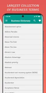 Business Dictionary Offline screenshot 0
