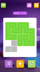 Fill Square:one line puzzle screenshot 2