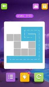 Fill Square:one line puzzle screenshot 3