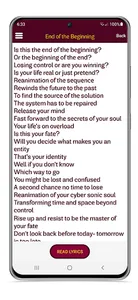 Black Sabbath Lyrics Wallpaper screenshot 24