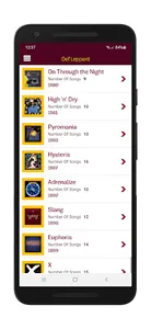 Def Leppard Lyrics & Wallpaper screenshot 22