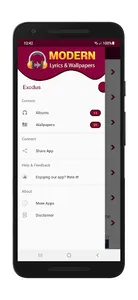Exodus Lyrics & Wallpapers screenshot 20