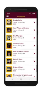 Judas Priest Lyrics Wallpaper screenshot 1