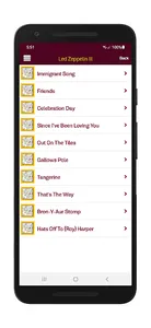 Led Zeppelin Lyrics Wallpapers screenshot 2