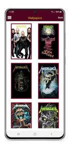 Metallica Lyrics & Wallpapers screenshot 11