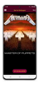 Metallica Lyrics & Wallpapers screenshot 5