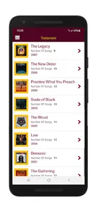 Testament Lyrics & Wallpapers screenshot 15