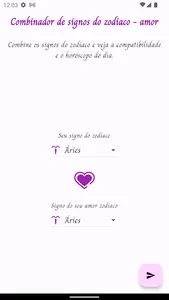 Combinador de signos - Amor screenshot 0