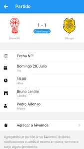 Fútbol Sur screenshot 1