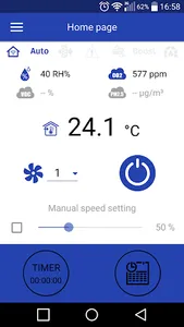 Blauberg AHU screenshot 1