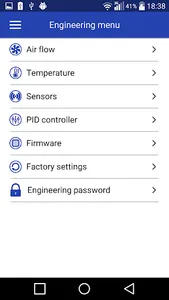 Blauberg AHU screenshot 4