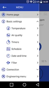 Nuaire AHU screenshot 0