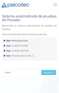 Psicotec screenshot 1