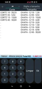 Calhas screenshot 1