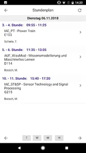 THI-App screenshot 2