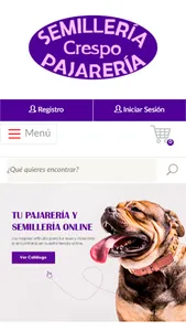 Pajarería Crespo screenshot 0