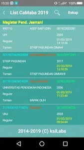 PMB STKIP Pasundan screenshot 1
