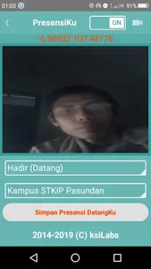 Presensi Mobile STKIP Pasundan screenshot 5